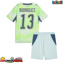 Camisa de Futebol Suíça Ricardo Rodriguez #13 Equipamento Secundário Infantil Mundo 2026 Manga Curta (+ Calças curtas)